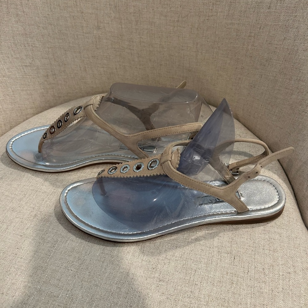 Prada Suede Sandals - image 5